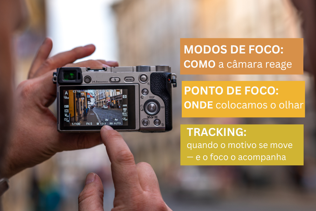 Focar é Decidir: Modos de Foco, Ponto de Foco e Tracking - Blog